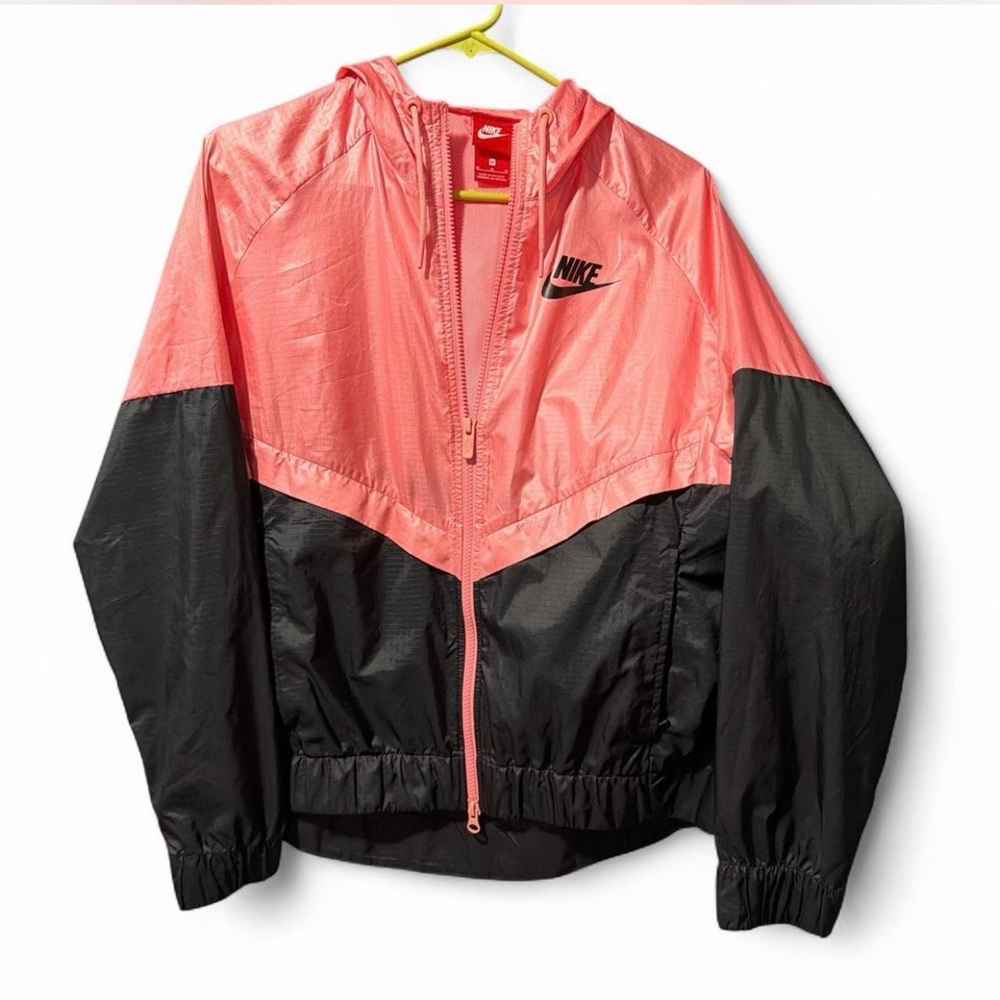 Nike Peach & Black  Mesh Windbreaker Jacket